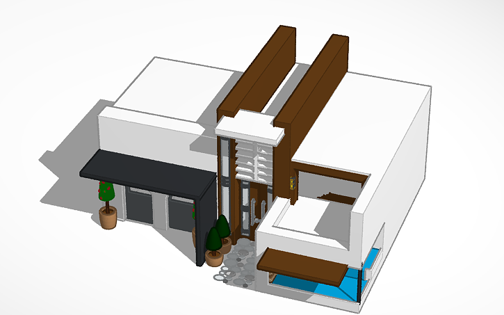 New Modern House Tinkercad