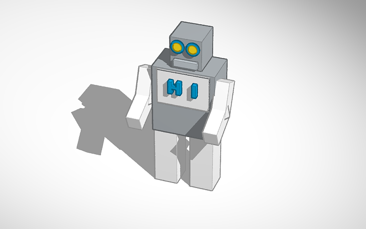 3D design Robot | Tinkercad