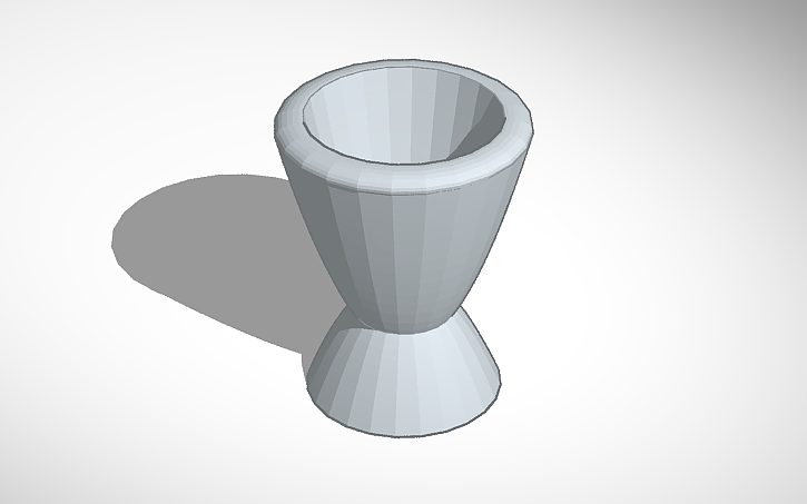 3D design Small Goblet for 3D printing - Tinkercad