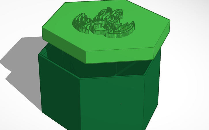 3D design Cthulhu Storage Container | Tinkercad