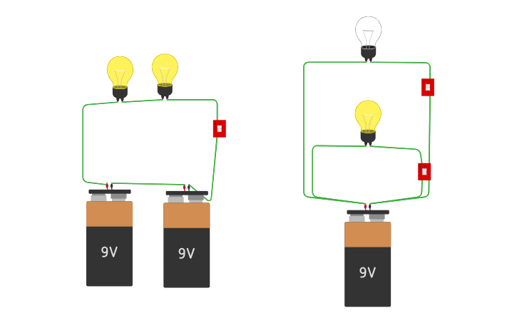 Circuit design circuits - Tinkercad