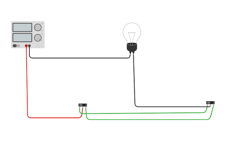 Circuit design Staircase wiring - Tinkercad