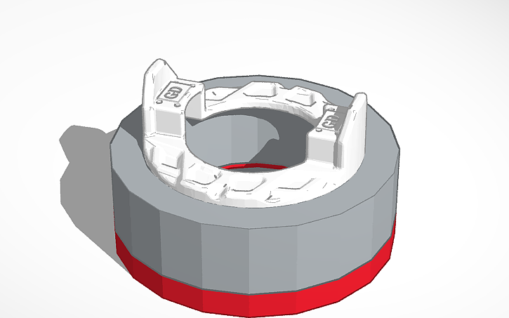 3D design Forge Disc - Gravity Down' | Tinkercad