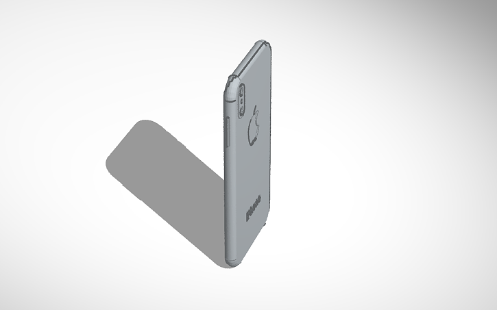 3D Design IPhone X Tinkercad