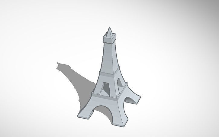 3D Design Torre Eiffel Tinkercad 3d-design-torre-eiffel-tinkercad