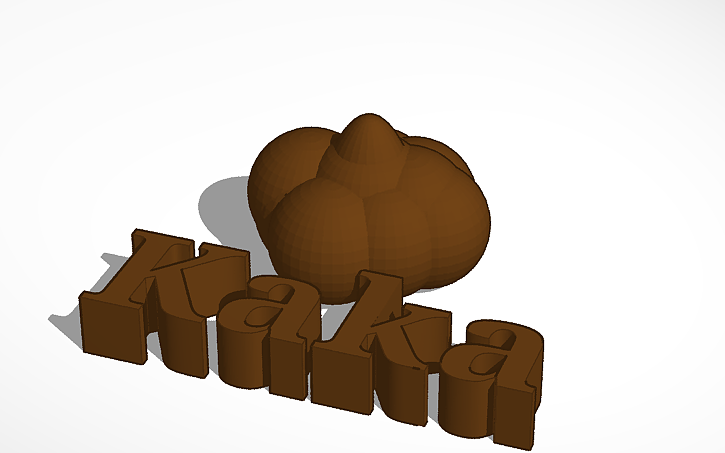 Caca Design 3D design Pile of Caca | Tinkercad