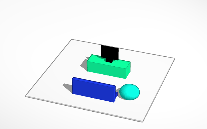 3D design living room | Tinkercad