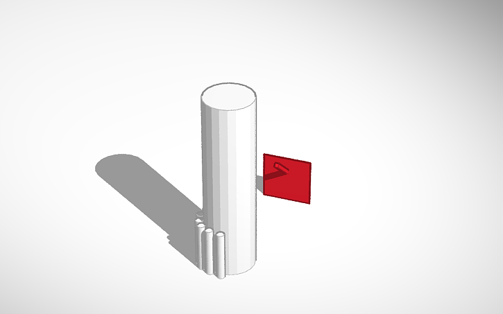 3D design Jalal - Coat Hook - White | Tinkercad