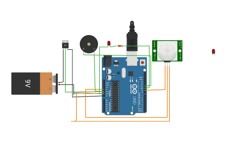 Circuit design Daring Bruticus-Blorr - Tinkercad