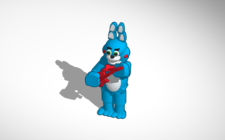 3D design toy bonnie | Tinkercad