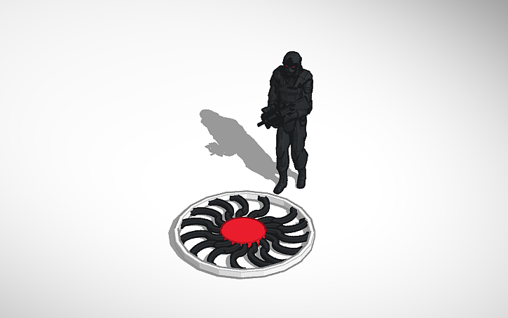 Chaos Insurgency Logo Tinkercad Chaos Insurgency Logo Tinkercad