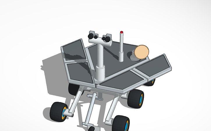 3D design Mars Exploration Rover - Tinkercad