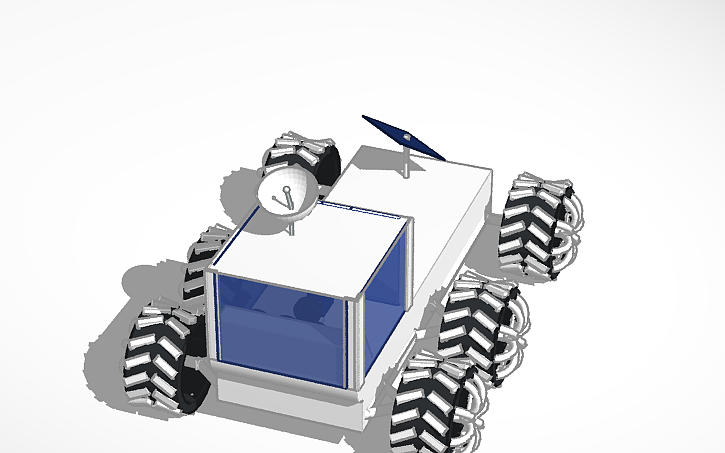3D design Mars Rover - Tinkercad