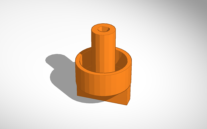 3D design 94 Ford Ranger HAC knob - Tinkercad