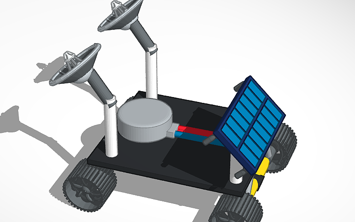 Space Rover Design Project 3D design Space rover - Tinkercad