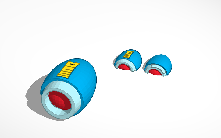 3d Design Megaman Blaster Tinkercad