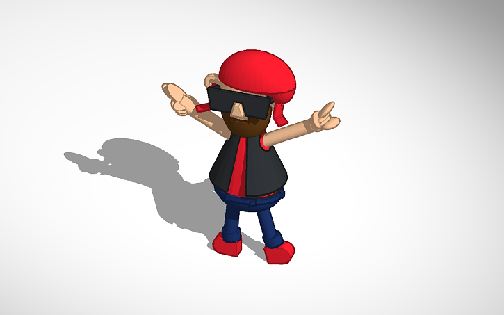 3D design Mascot - Tinkercad