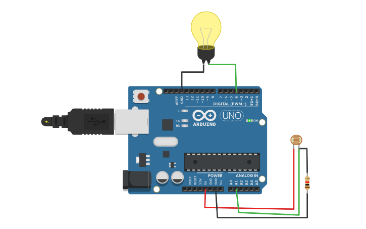 Circuit design Program 8: Light Dependent Resistor (Photoresistor ...