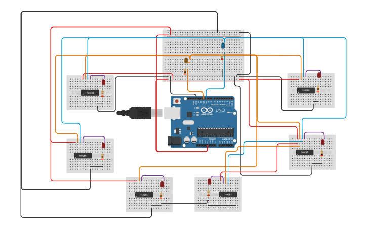 Circuit design Circuit_2B | Tinkercad