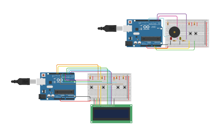 Circuit design Arduino project - Tinkercad