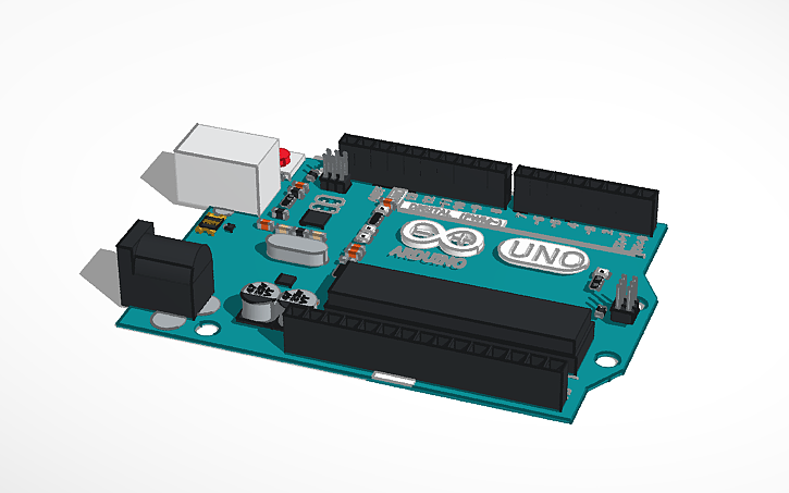 3d Design Arduino Uno R3 Tinkercad