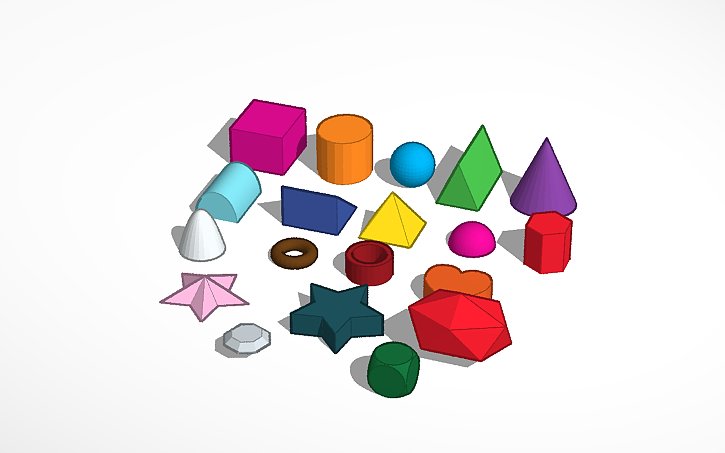 3D design Basic Shapes | Tinkercad