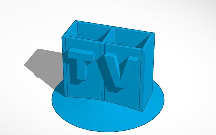 3d-design-remote-holder-tinkercad