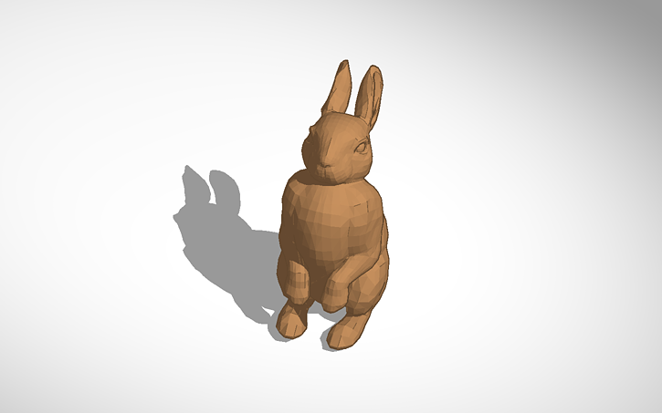 3D design Rabit - Tinkercad