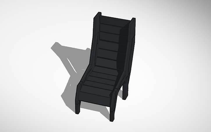 3D design Gaming Chair - Tinkercad