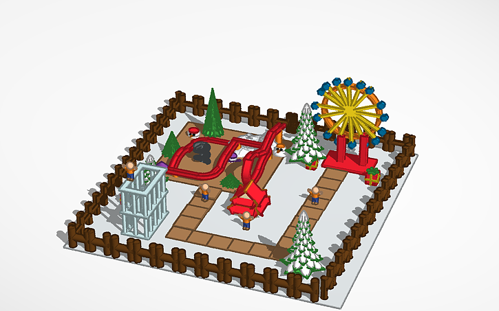 3D design Copy of rails - Tinkercad