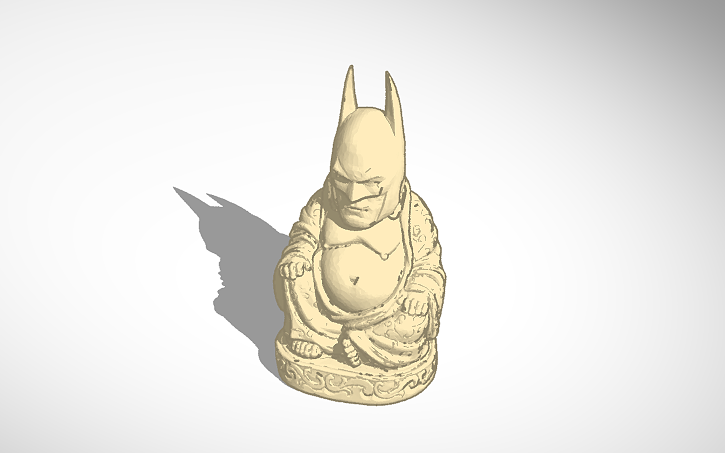 buddha batman | Tinkercad