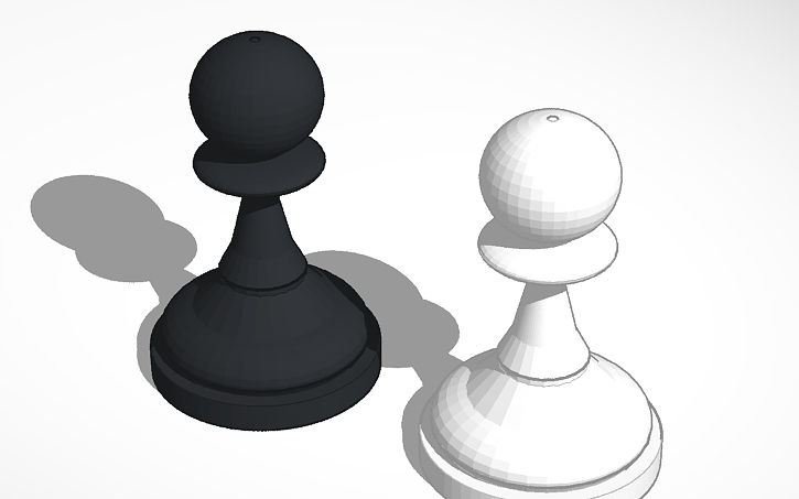 Chess Piece - Pawn 3D model 3D printable