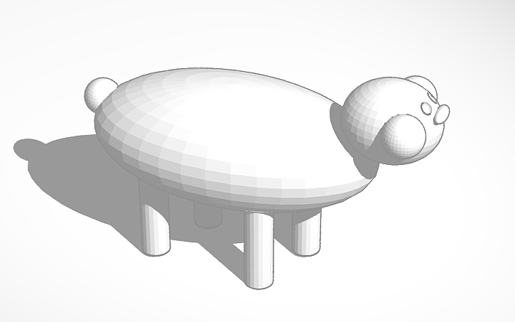 3d Design Beep Beep Im A Sheep Tinkercad