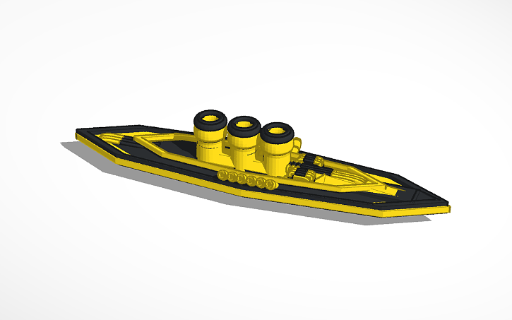 3D design Ship - Tinkercad