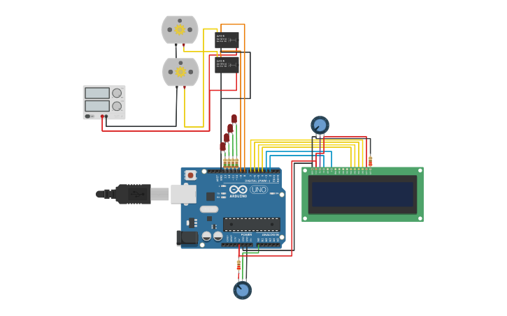 Circuit design ARDUINO - 09 | Tinkercad