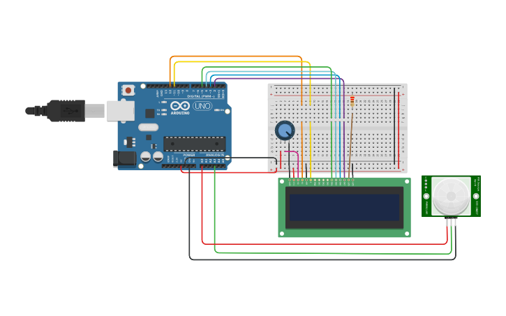 Circuit design Final IoT | Tinkercad