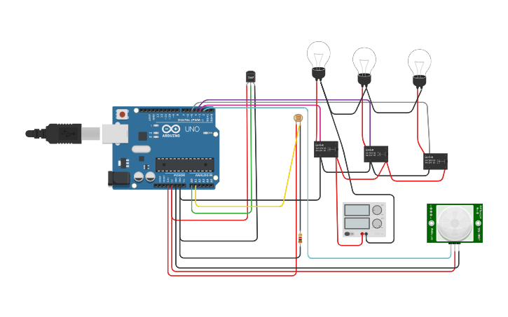 Circuit design Smooth Jarv - Tinkercad