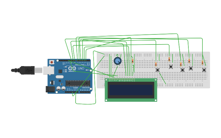 Circuit design smart clock - Tinkercad