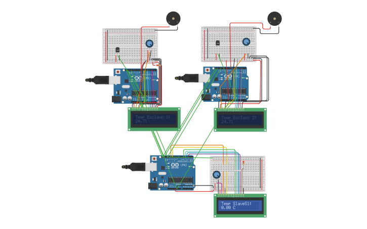 Circuit design Trabajo de IoT - Tinkercad