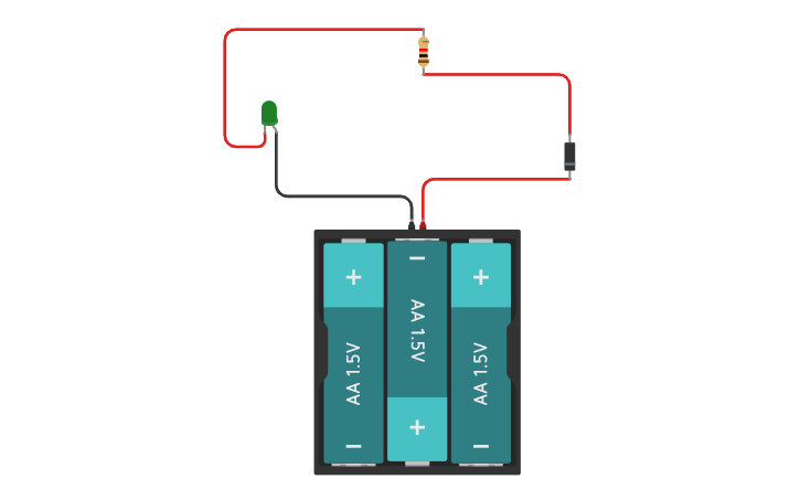 Circuit design Cambio de polos - Tinkercad