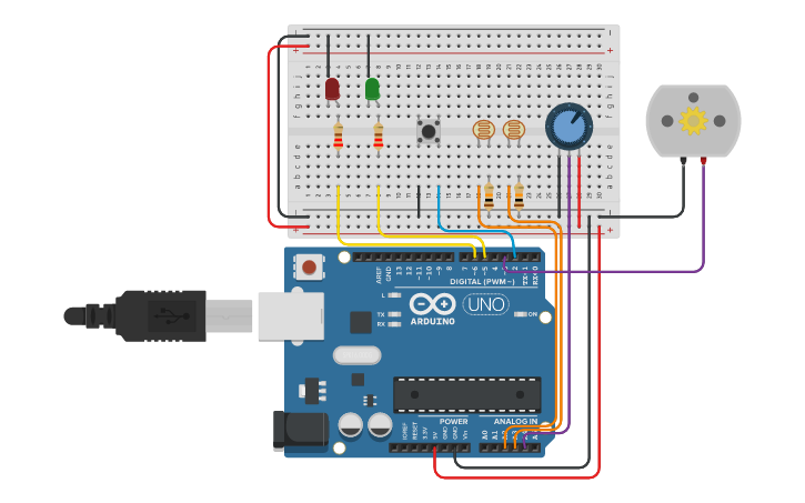 Circuit design arduino-example-3a | Tinkercad