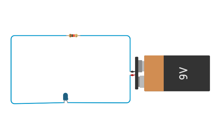 Circuit design LED | Tinkercad