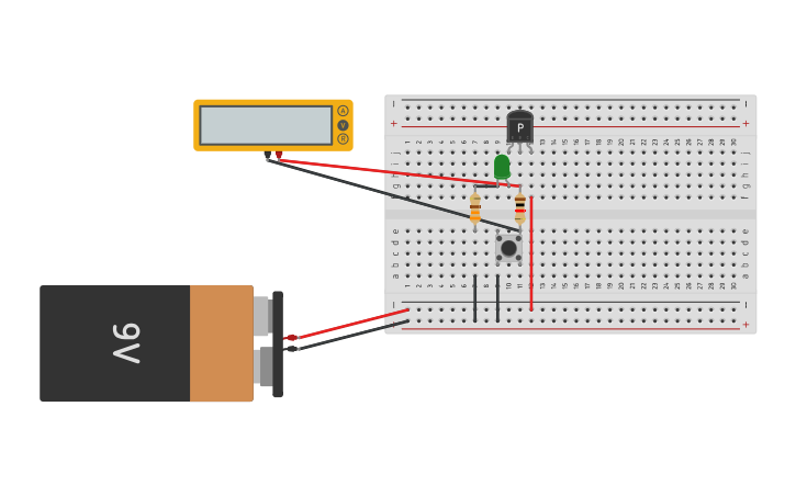 Circuit design Transistor como amplificador - Tinkercad
