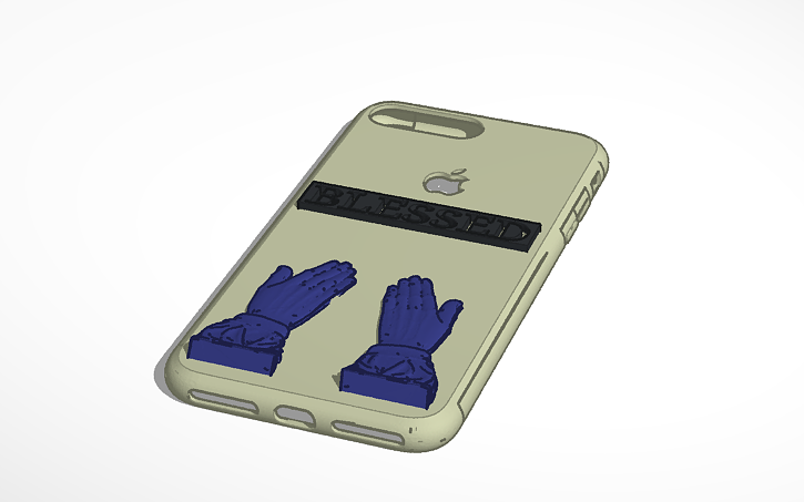 3D Design Iphone 7 Plus Case Tinkercad