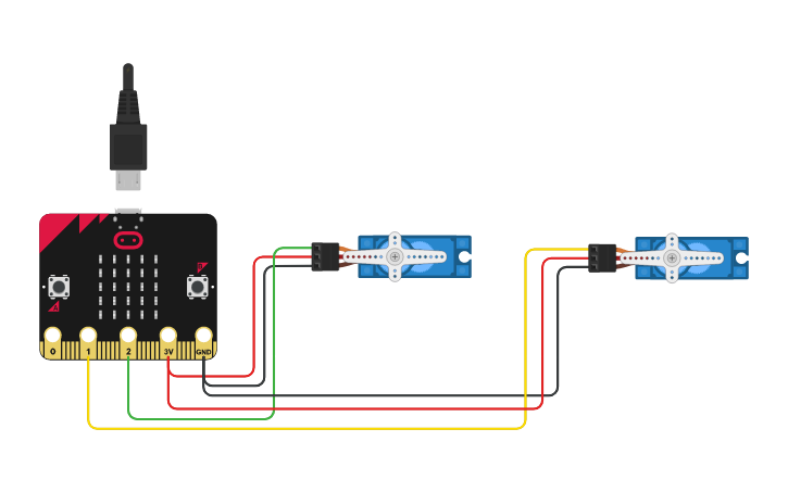 Circuit design counter - Tinkercad