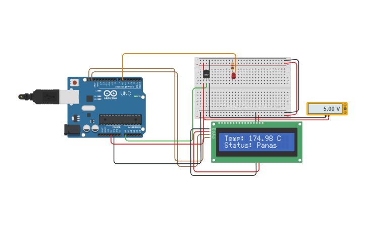 Circuit design Tubes Prak Mikom Kepin - Tinkercad