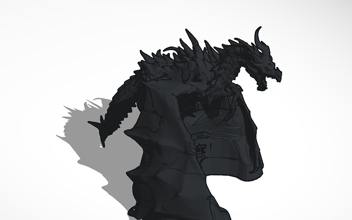 3D design Dragon | Tinkercad