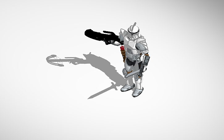 3D design Medieval Phase 1 Clone-Trooper - Tinkercad