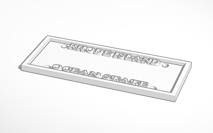 3d-design-liscence-plate-blank-tinkercad