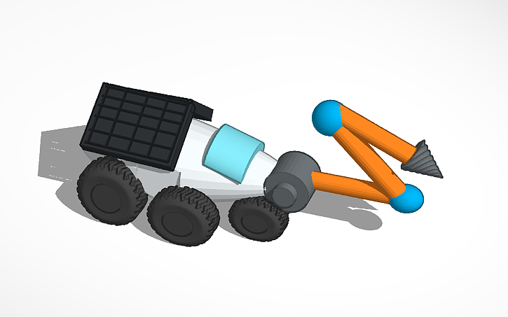 3D design Moon Rover | Tinkercad